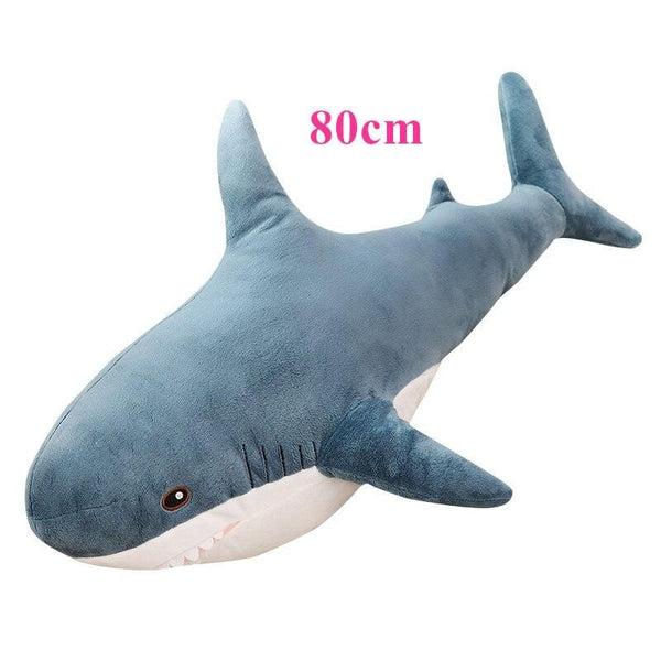 Peluche Requin Petstages Flop Shark – Jouet Pour Chien Avec 3 Couineurs – Taille L, Bleu