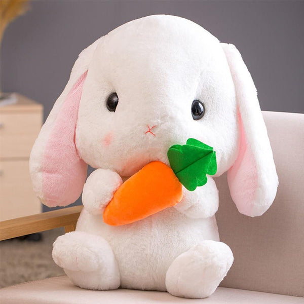 Lapin Fraise Bunny The Strawberry En Peluche - 23 CM - Rose - Prix