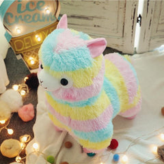 Peluche Alpaga Colorée