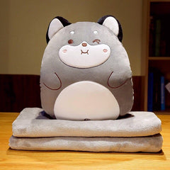 Peluche Hamster avec couverture