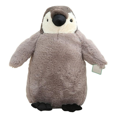 Peluche Pingouin Gris