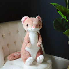 Peluche doux en Furet