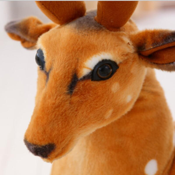 Katutude Peluche Cerf Géant Mignon 50CM - Oreiller Et Jouet En Peluche Douce Pour Enfants