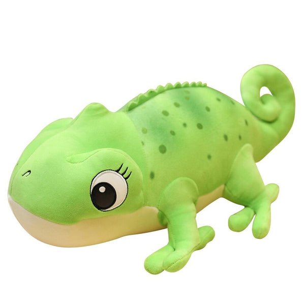 Peluche Pascal Caméléon Magnétique - Doudou D'épaule Pour Enfants Et Adultes