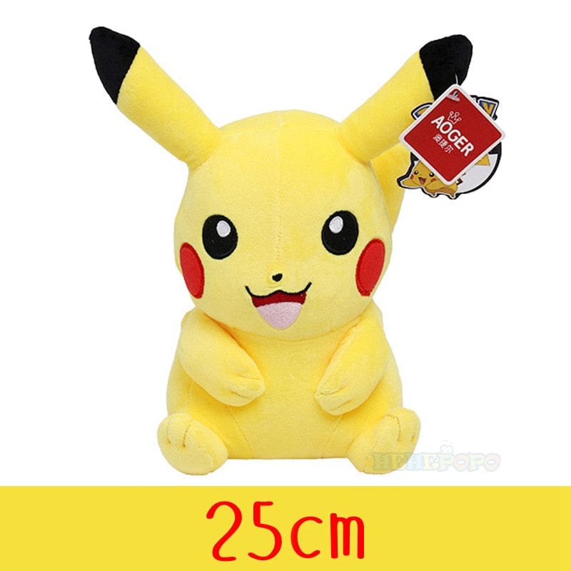 Peluche Pikachu - Peluche du Pokémon Pikachu (20 - 25 cm) – Poisson Bulle