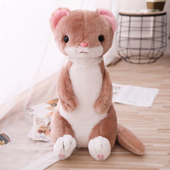 Peluche doux en Furet